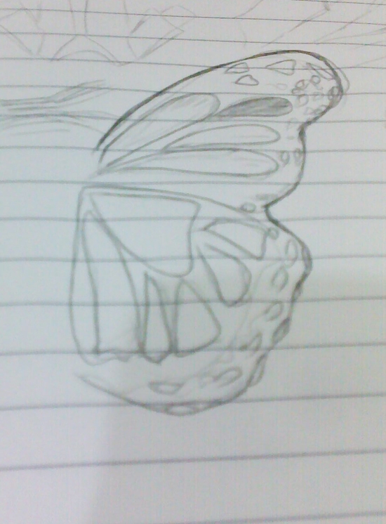 Creation of Monarch Butterfly: Step 6